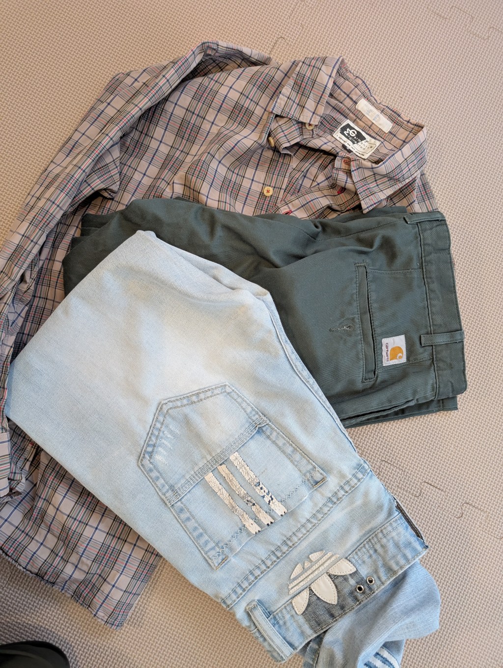 Some cool Y2K garments Thrifted in&nbsp;Koenji